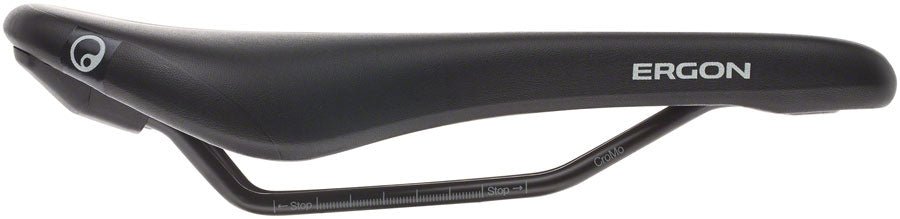 Ergon SM Sport Men's Saddle - Chromoly Rails -Black - Small/Medium - The Lost Co. - Ergon - SA0736 - 4260477067692 - -