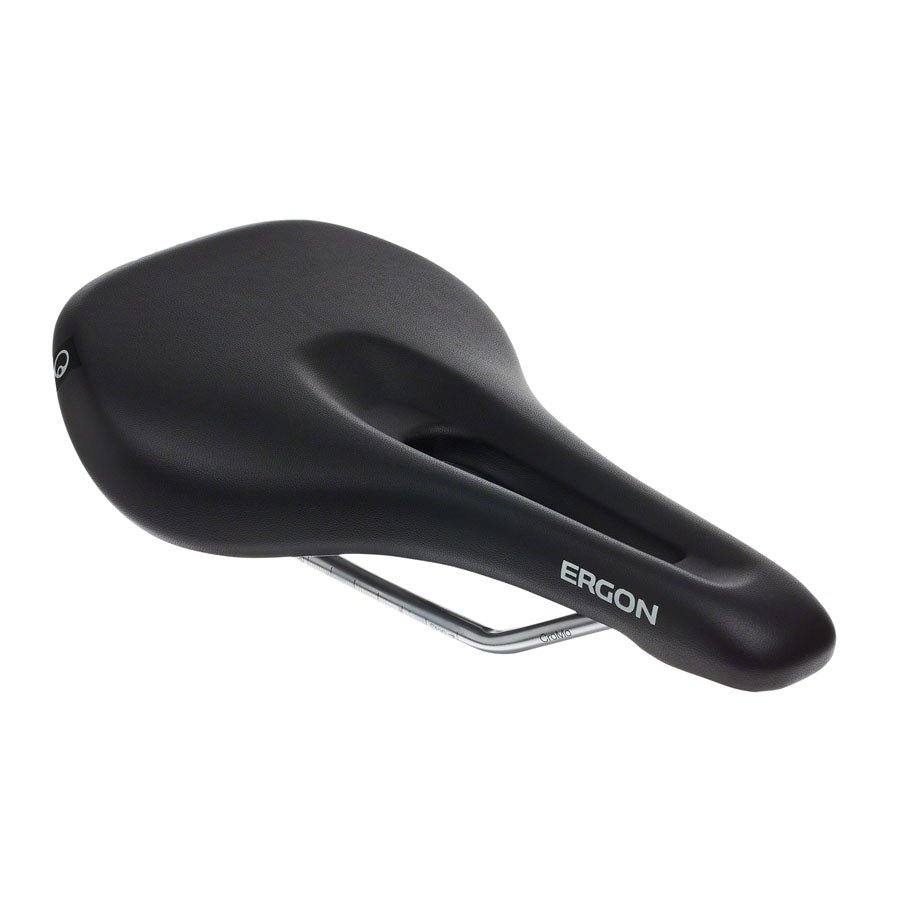 Ergon SM Women's Saddle - Chromoly Rails - Black - Medium/Large - The Lost Co. - Ergon - SA0721 - 4260477066343 - -