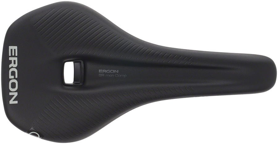 Ergon SR Comp Men's Saddle - Titanium Rails - Black - Medium/Large - The Lost Co. - Ergon - SA0745 - 4260477067906 - -