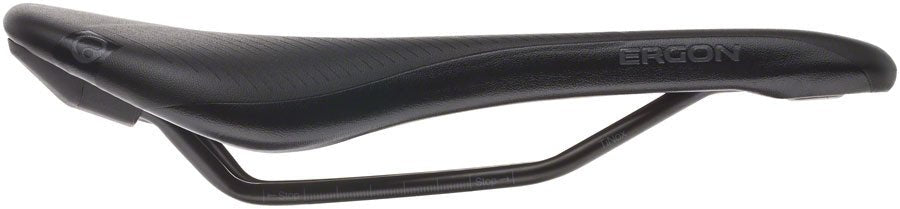 Ergon SR Pro Men's Saddle - Titanium Rails - Stealth Black - Small/Medium - The Lost Co. - Ergon - SA0746 - 4260477067913 - -