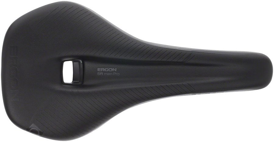 Ergon SR Pro Men's Saddle - Titanium Rails - Stealth Black - Small/Medium - The Lost Co. - Ergon - SA0746 - 4260477067913 - -
