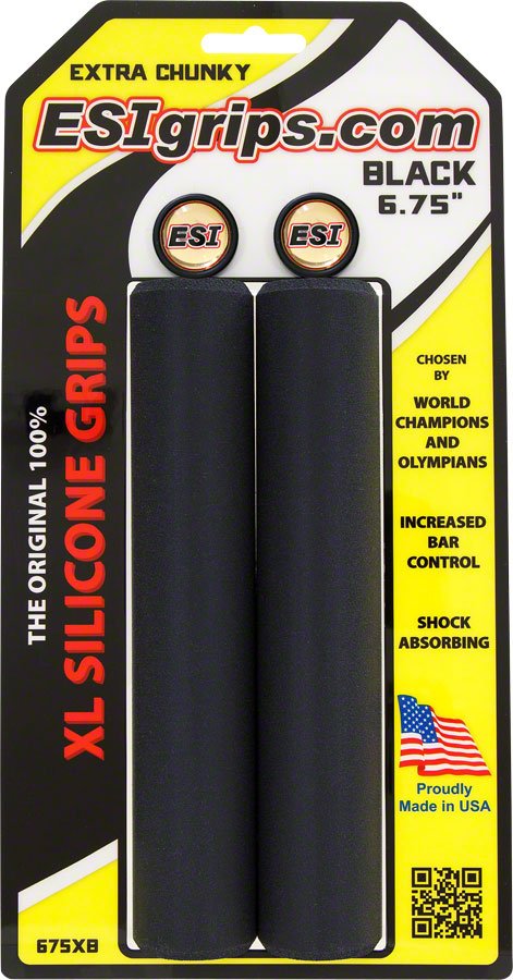 ESI XL Extra Chunky Grips - Black - The Lost Co. - ESI - HT5333 - 181517000759 - -