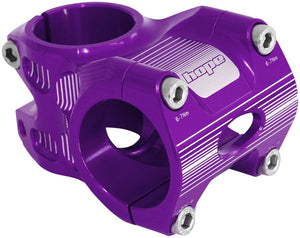 Hope AM/Freeride Stem - 35mm 31.8 Clamp +/-0 1 1/8" Aluminum Purple - The Lost Co. - Hope - SM8174 - 5055168071497 - -