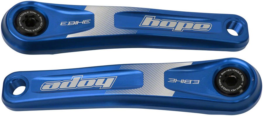 Hope Ebike Crank Arm Set - 165mm ISIS Specialized Offset Blue - The Lost Co. - Hope - CK2367 - 5056033483070 - -