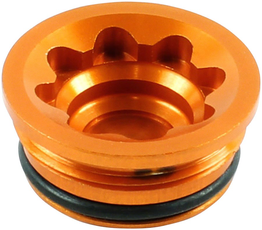 Hope V4 Large Disc Brake Caliper Bore Cap - Orange - The Lost Co. - Hope - HBSP300:C - 5055168092713 - -