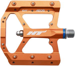 HT Components AE05(EVO+) Pedals - Platform Aluminum 9/16" Orange - The Lost Co. - HT Components - PD1442 - 4711126201450 - -