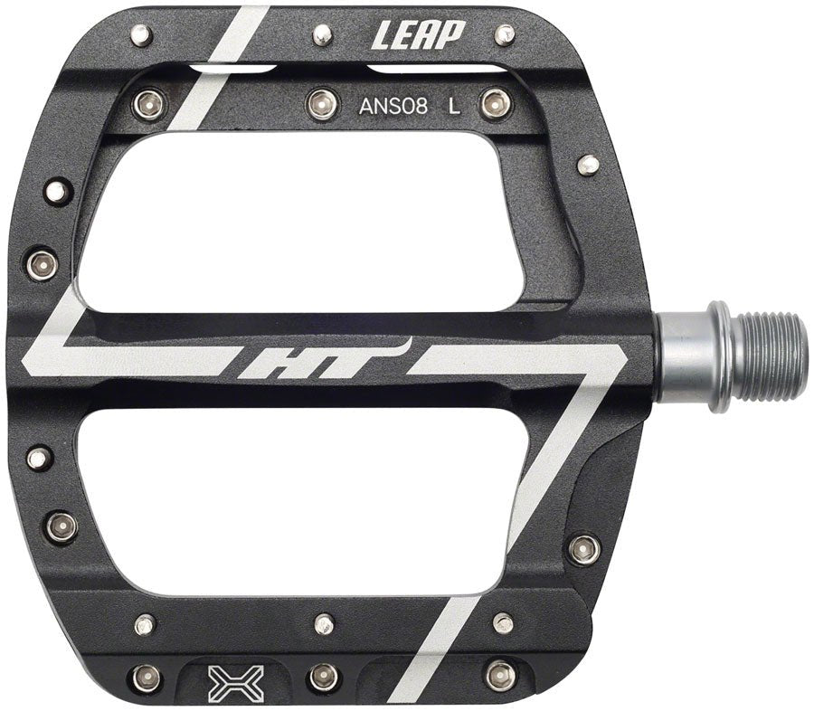 HT Components Leap ANS08 Pedals - Platform Aluminum 9/16" Black - The Lost Co. - HT Components - H451070-01 - 4711126206202 - -