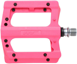 HT Components PA12A Pedals - Platform Composite 9/16" Neon Pink - The Lost Co. - HT Components - PD1486 - 4711126201740 - -