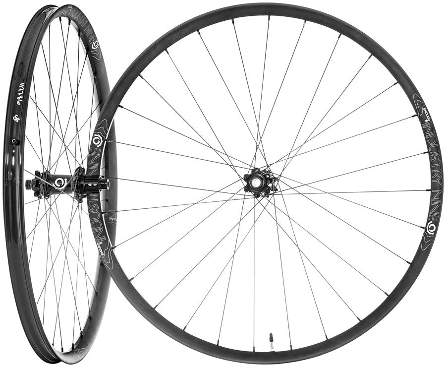 Industry Nine Enduro S Hydra Wheelset - 29" 15 x 110mm/12 x 148mm 6-Bolt Micro Spline BLK - The Lost Co. - Industry Nine - WE0435 - 810098986144 - -