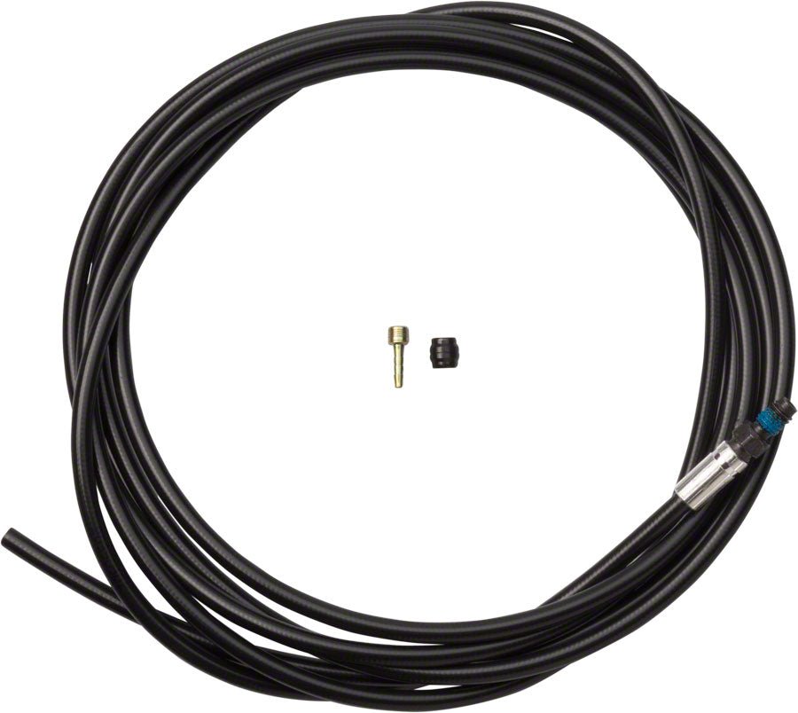 Magura Black Brake Hose 2500mm MT2/Marta/Louise 0-Degree Pressed Fitting - The Lost Co. - Magura - BR6273 - 4055184004746 - -