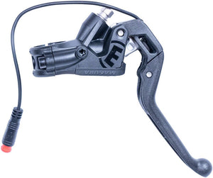 Magura MT5/MT4E Disc Brake Master Cylinder Lever Assembly - 3-Finger HIGO Closer BLK - The Lost Co. - Magura - B-MU8451 - 4055184022597 - -