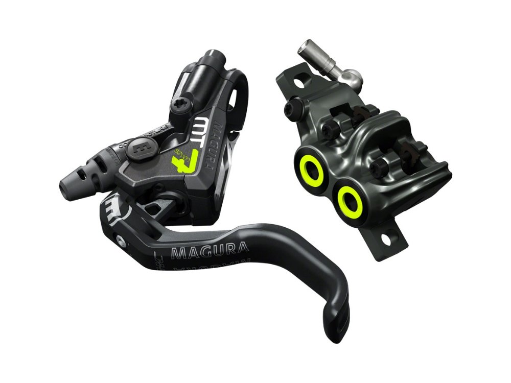 Magura MT7 Pro Disc Brake and Lever - Front or Rear, Black/Gray - The Lost Co. - Magura - 2 701 445 - 4055184019757 - -