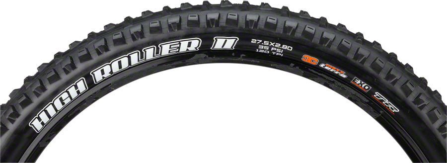 Maxxis High Roller II Tire - 27.5 x 2.8 Tubeless Folding BLK 3C Maxx Terra - The Lost Co. - Maxxis - J591262 - 4717784031927 - -