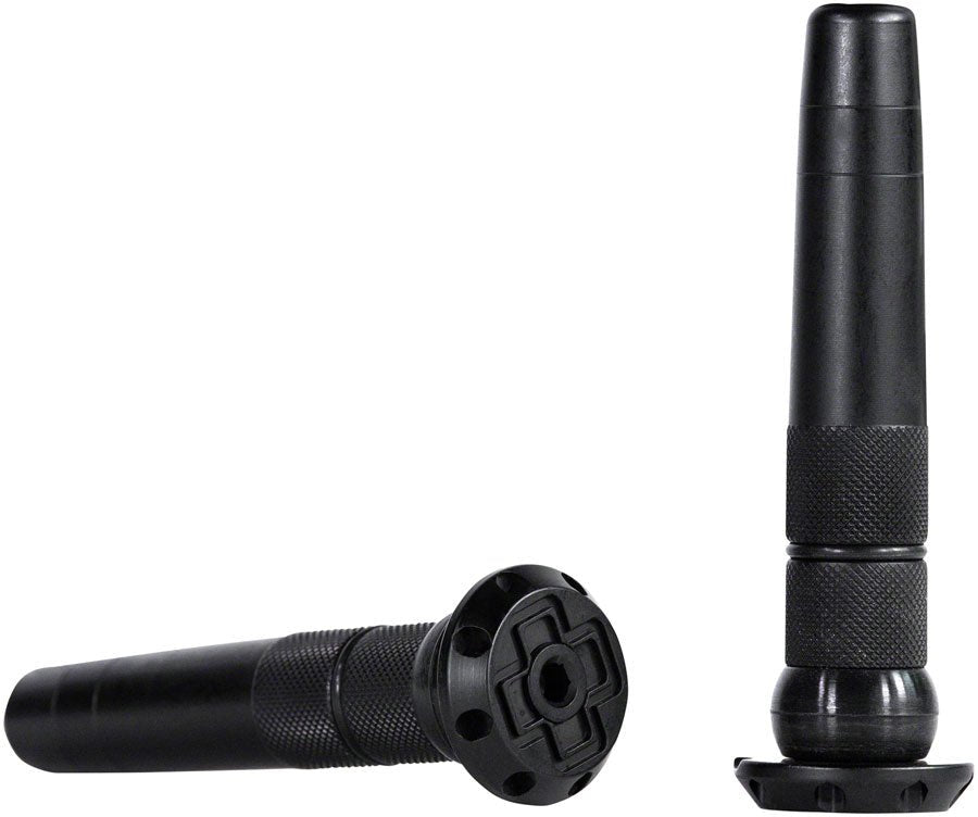 Muc-Off Stealth Tubeless Puncture Plugs Tire Repair Kit - Bar-End Mount - Black - Pair - The Lost Co. - Muc-Off - H030190-01 - 5037835207927 - -