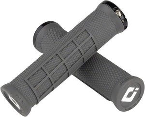 ODI Elite Flow Grips - Graphite Black Lock-On - The Lost Co. - ODI - HT9213 - 711484180644 - -