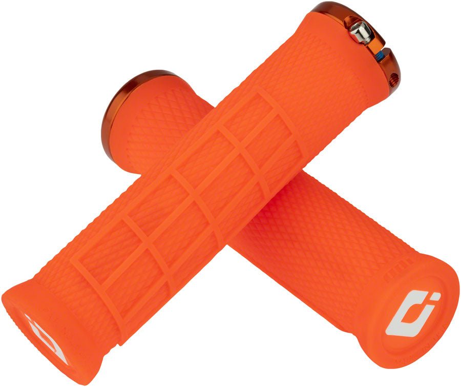 ODI Elite Flow Grips - Orange Lock-On - The Lost Co. - ODI - HT9430 - 711484190414 - -