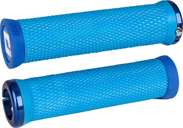 ODI Elite Motion Grips - Light Blue Lock-On - The Lost Co. - ODI - HT9438 - 711484190407 - -