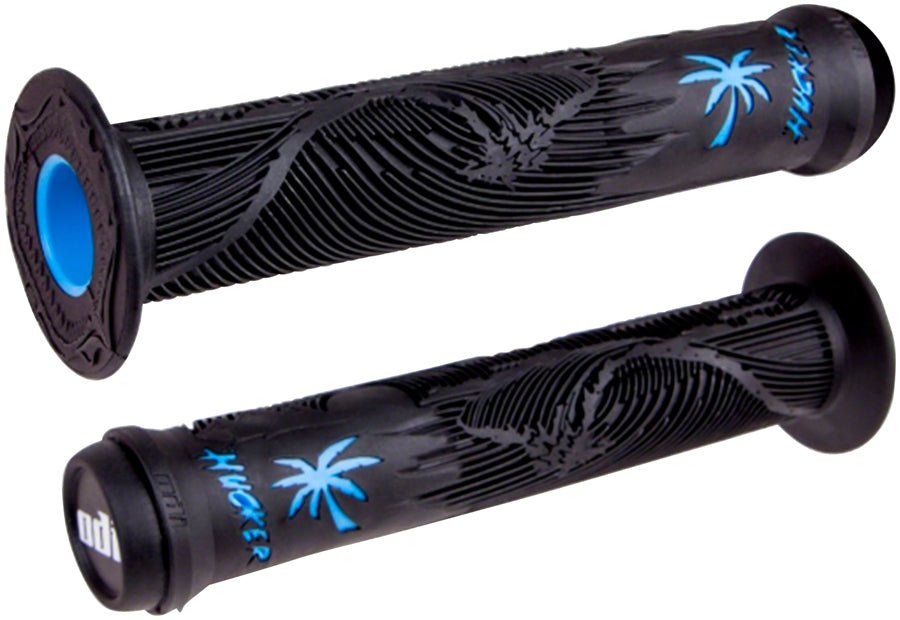 ODI Hucker Grips - Black/Blue - The Lost Co. - ODI - HT3696 - 711484190643 - -