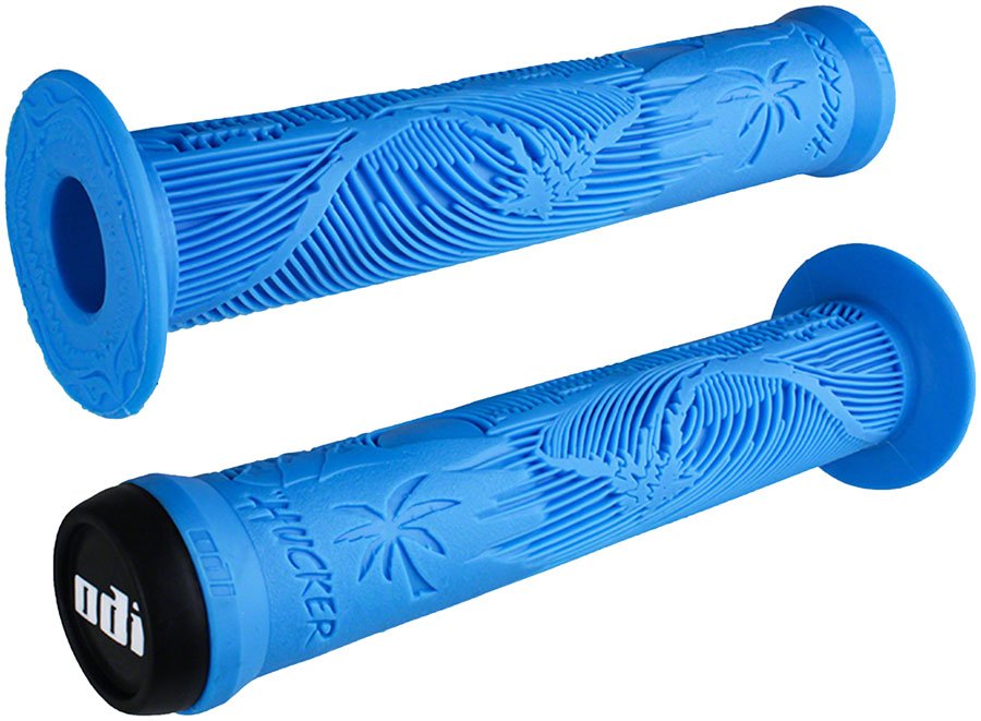 ODI Hucker Grips - Blue Flange - The Lost Co. - ODI - HT0314 - 711484194313 - -