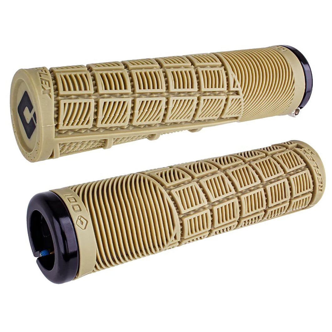 ODI Lock-On MTB Reflex XL Grip - Tan/Black - The Lost Co. - ODI - B-OD4114 - 711484195037 - -