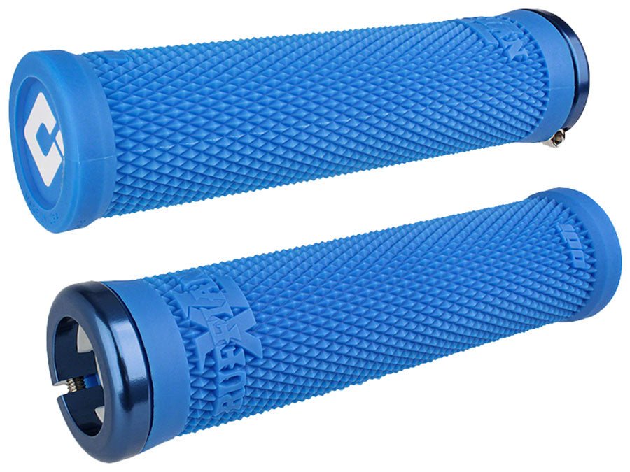 ODI Ruffian XL v2.1 Lock-On Grips - Blue - The Lost Co. - ODI - HT0343 - 711484194931 - -