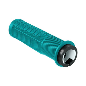 OneUp Components Thick Lock-On Grips - Turquoise - The Lost Co. - OneUp Components - 1C0845TUR - 058062821941 - -