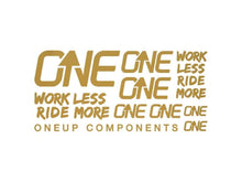Load image into Gallery viewer, OneUp Decal Kit - The Lost Co. - OneUp Components - 1C0629GLD - 047462821941 - Gold -