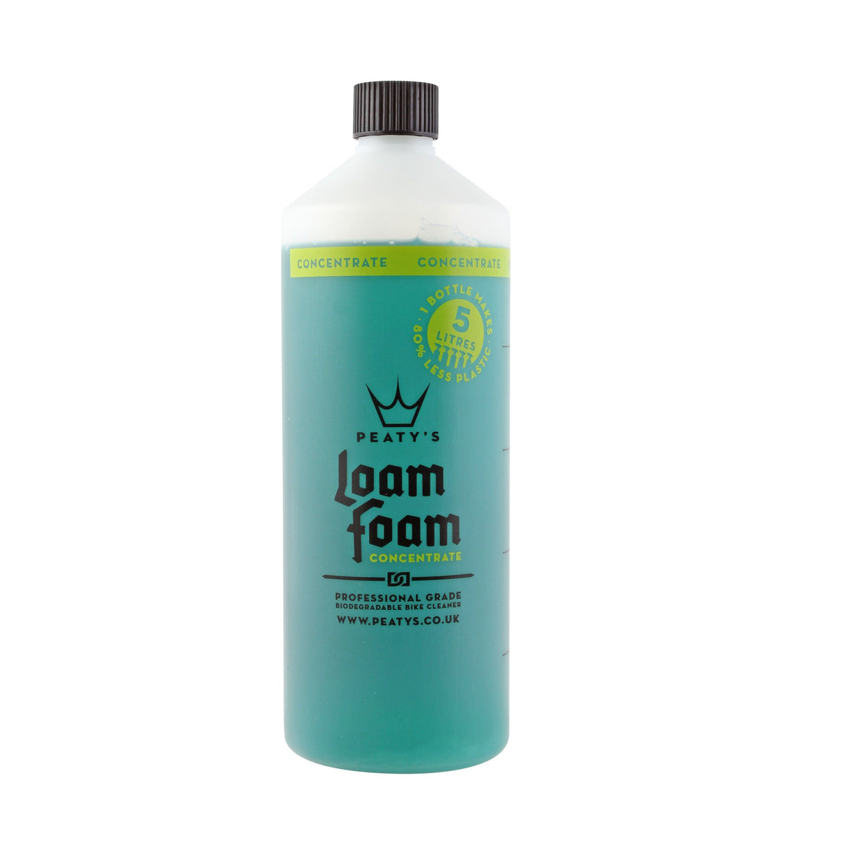 Peatys Loam Foam Bike Cleaner Concentrate - 1 Liter Bottle - The Lost Co. - Peaty's - B-YE2010 - 5060541580299 - -
