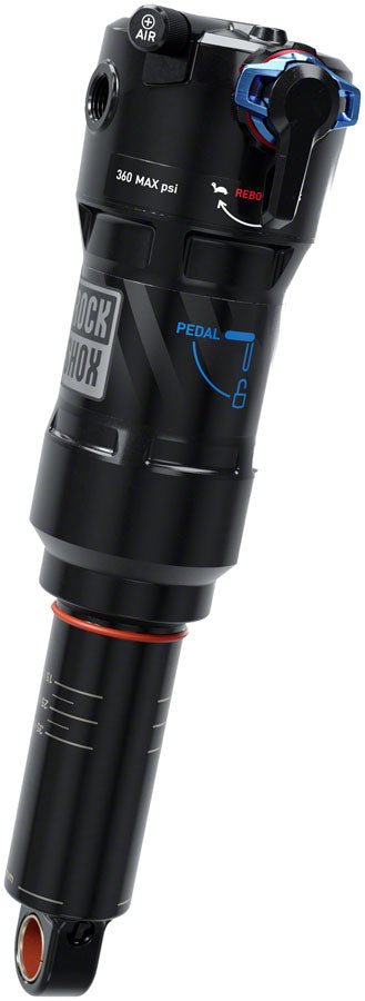 RockShox Deluxe Ultimate RCT Rear Shock - 165 x 45mm LinearAir 2 Tokens Reb/Low Comp 380lb L/O Force Trunnion / Std C1 - The Lost Co. - RockShox - RS9513 - 710845863608 - -