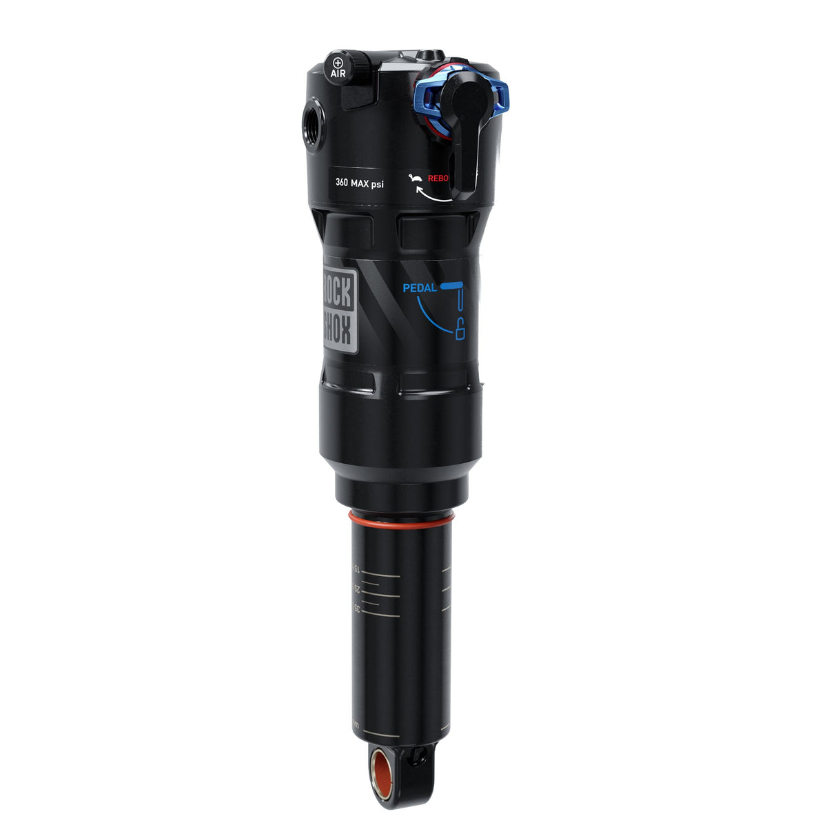 31st Rct Lost Color RockShox Deluxe Ultimate RCT Shock - 205x57.5mm Trunnion – The Lost Co.