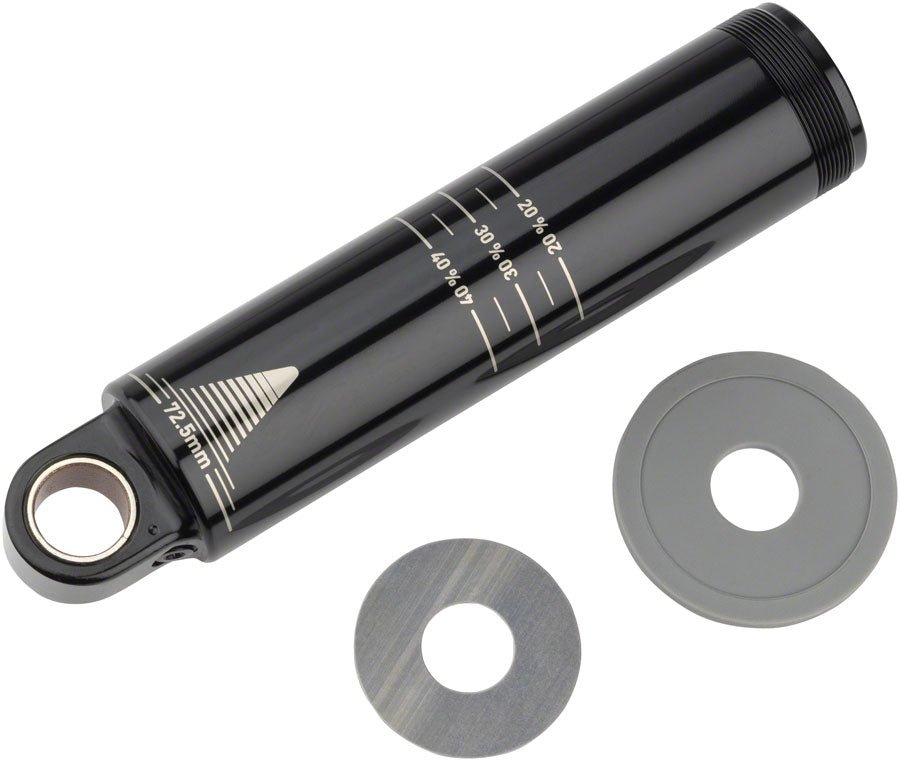 RockShox Rear Shock Damper Body - Standard Eyelet 75mm w/ Hydraulic Bottom Out Super Deluxe C1+ 2023+ - The Lost Co. - RockShox - RS9572 - 710845878930 - -