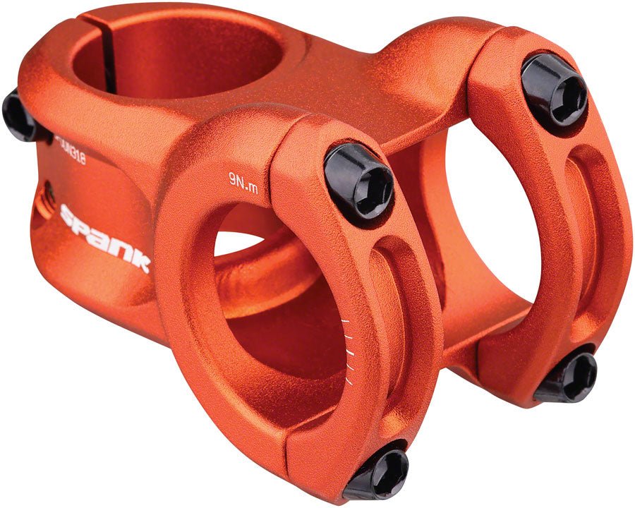 Spank SPOON 318 Stem - 33mm Length - 31.8mm Clamp - Orange - The Lost Co. - Spank - SM0171 - 4710155968013 - -