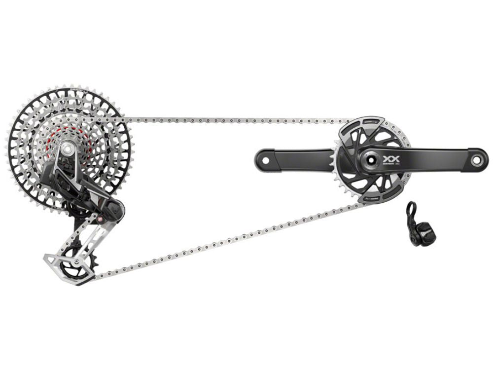 SRAM XX T-Type Eagle Transmission AXS Groupset - The Lost Co. - SRAM - 00.7918.167.002 - 710845892240 - 165mm -