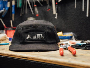 The Lost Co 5-Panel Camp Hat - The Lost Co. - The Lost Co - 5PANEL-LOSTCO-BLK - -