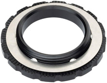 Load image into Gallery viewer, Wolf Tooth CenterLock Rotor Lockring - External Splined Black - The Lost Co. - Wolf Tooth - B-WQ4100 - 810006805598 - -