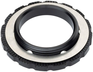 Wolf Tooth CenterLock Rotor Lockring - External Splined Black - The Lost Co. - Wolf Tooth - B-WQ4100 - 810006805598 - -