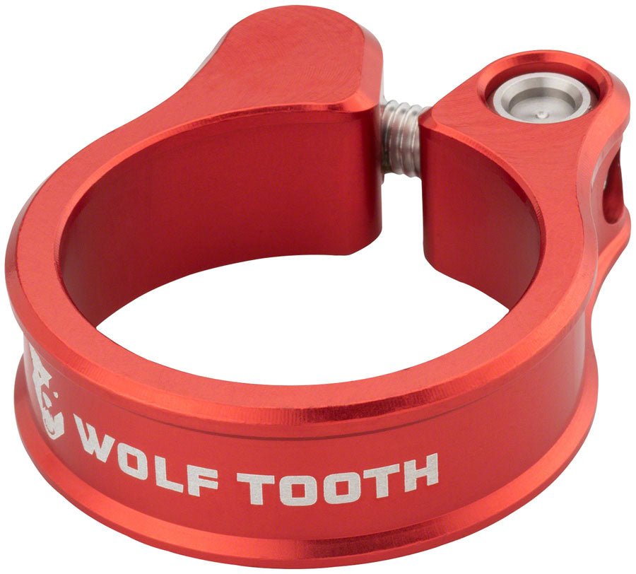 Wolf Tooth Seatpost Clamp 29.8mm Red - The Lost Co. - Wolf Tooth - ST1702 - 810006800012 - -