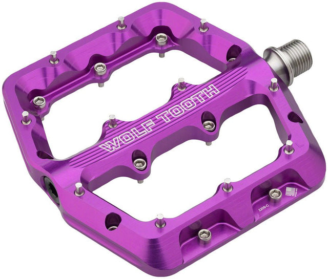 Wolf Tooth Waveform Pedals - Purple Small - The Lost Co. - Wolf Tooth Components - PD0193 - 810006806830 - -